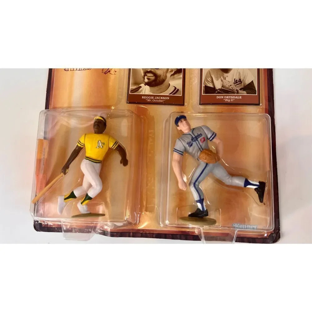 Kenner 1989 Starting Lineup‎ Baseball Greats Reggie Jackson Don Drysdale New - Picture 3 of 5